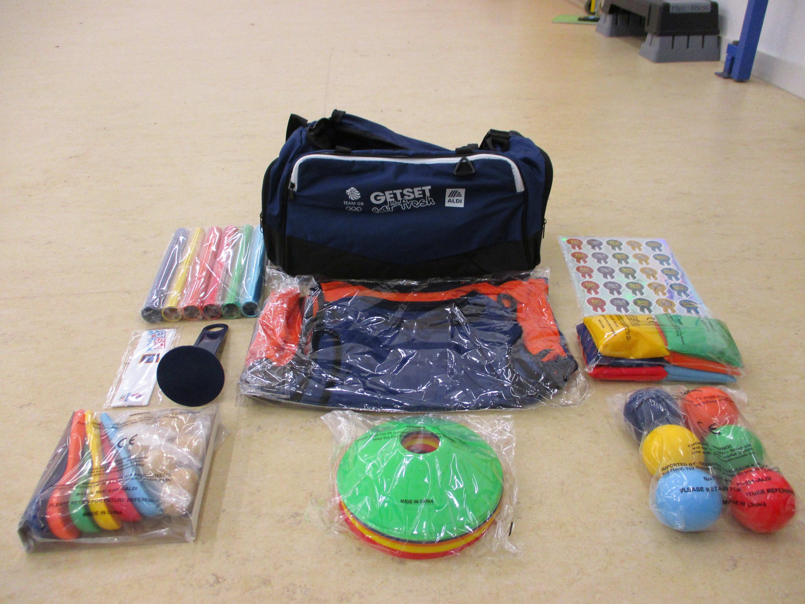 Aldi sport equipment for schools scheme Fairburn View Primary School