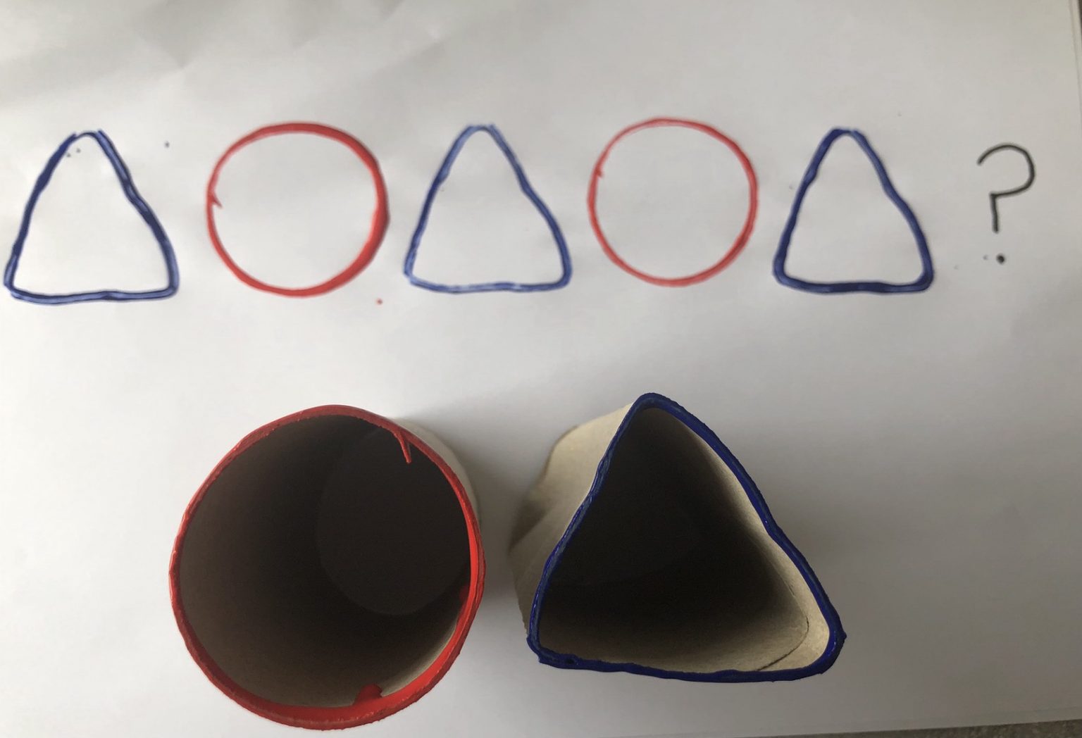 Can you make a shape pattern? – Fairburn View Primary School