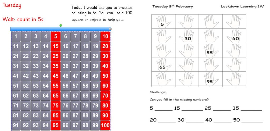 Tuesday 9th February 1W Maths – Fairburn View Primary School